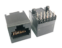 网络插座10P10C全塑单口母座(TM-52D0011S)