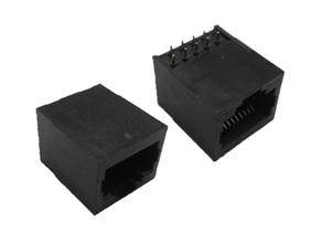 网络插座成型专用10P10C全塑网络插座(TM-56A0011S 短针成型式)