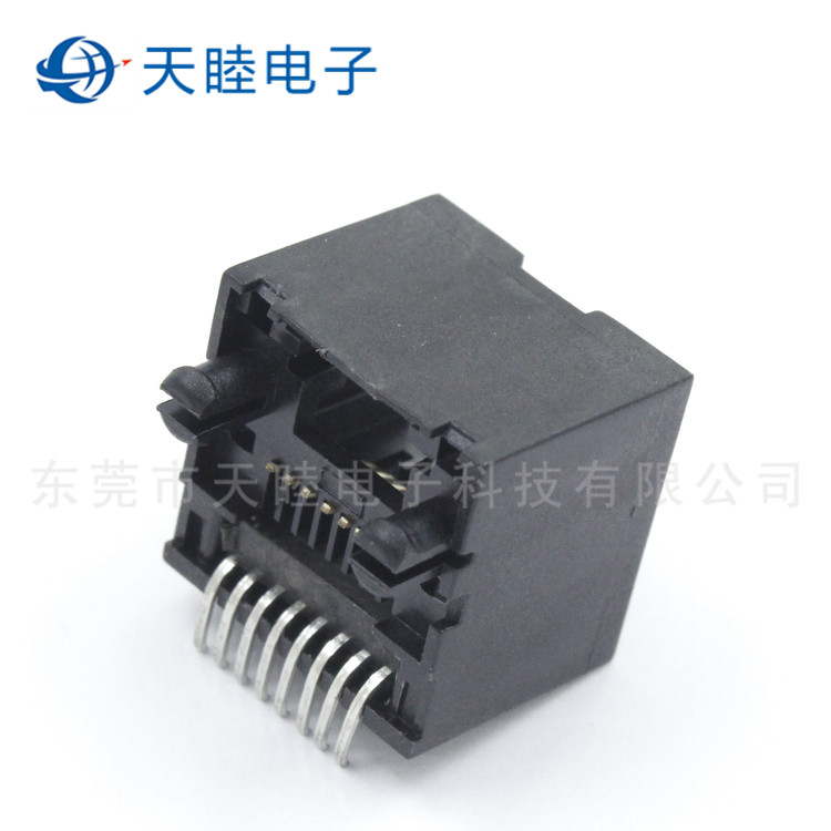 8P8C全塑SMT贴片式RJ45母座