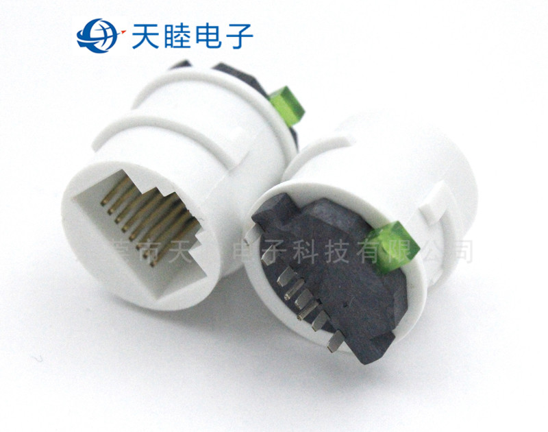 RJ45防水母座高清图片