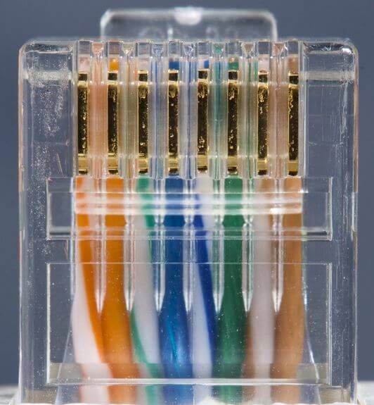 RJ45连接器高清图片