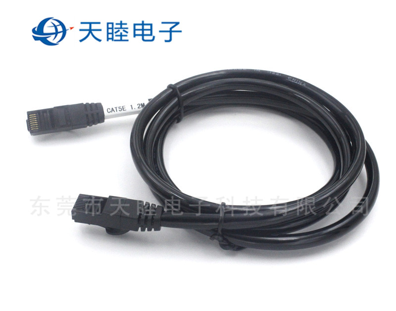 CAT.5E全塑可定制型RJ45网络延长线