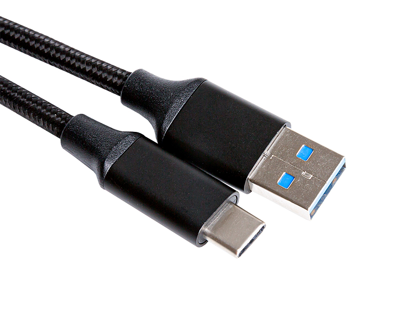 尼龙编织外被USB3.0 type c 数据线