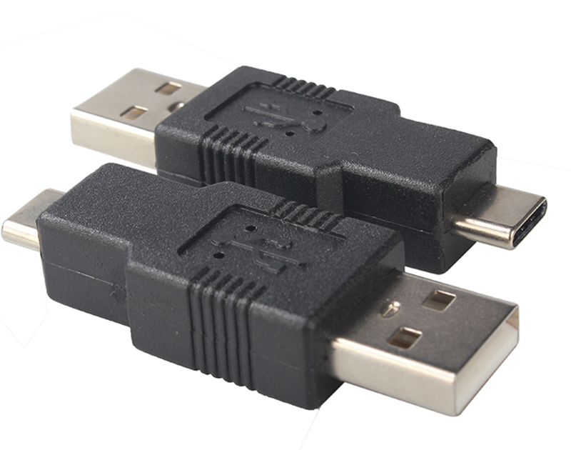 USB 2.0 转type-c 转接头连接器耦合器