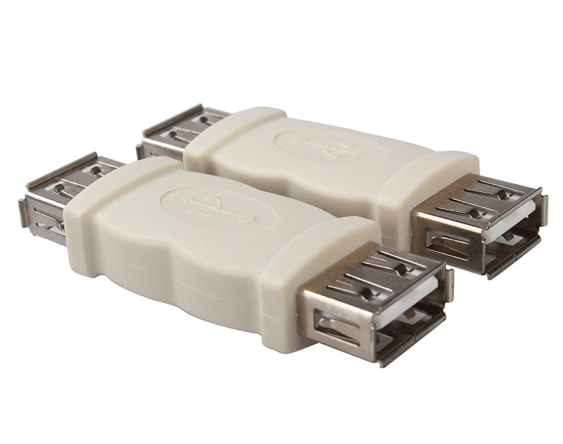 USB 2.0母转母转接头对接延长连接器