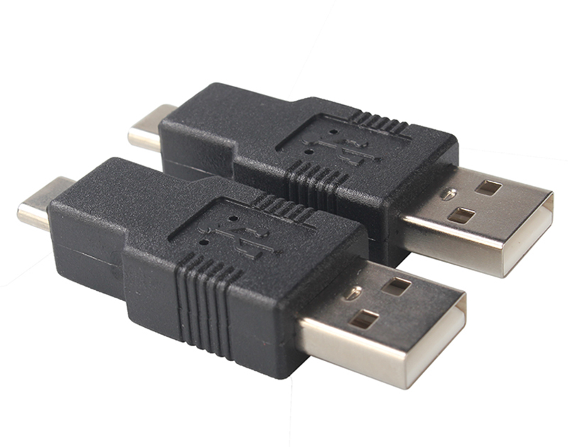 USB 2.0 转type-c 转接头连接器耦合器