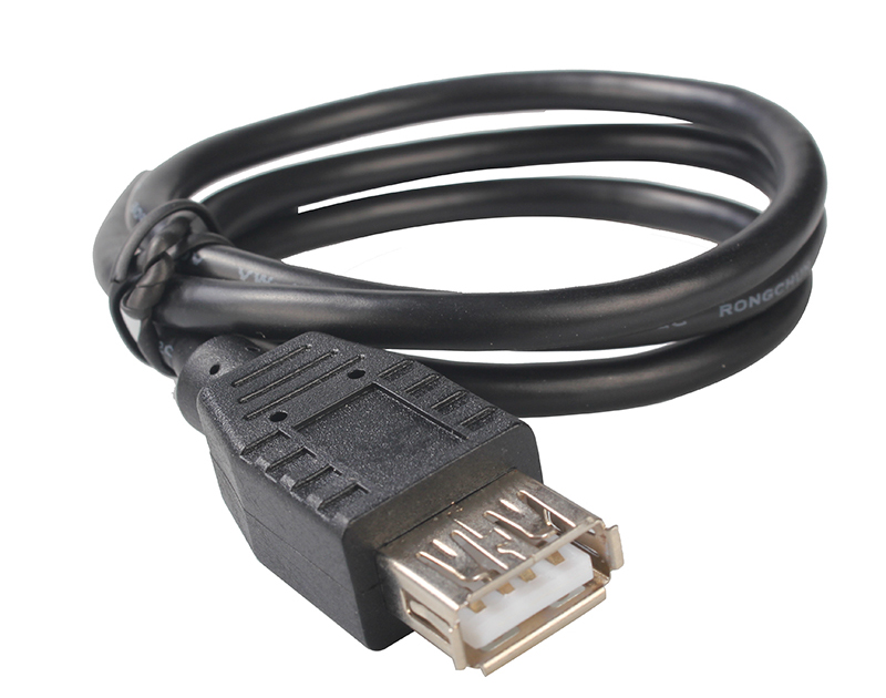USB 2.0母座成型线束数据线电源线传输信号