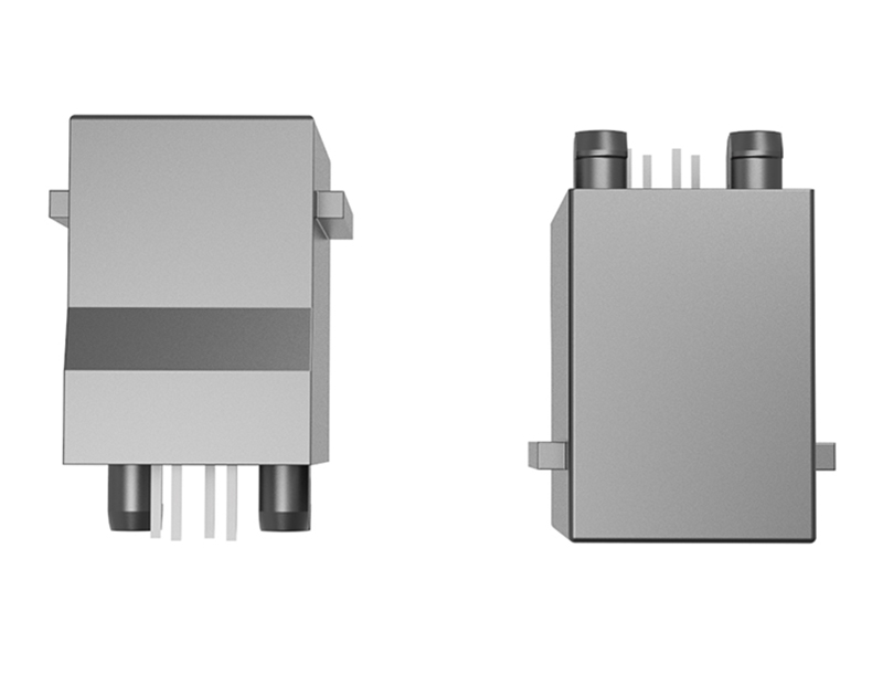 直立式直插DIP RJ11 4P4C 电话连接器 全塑带边 180度