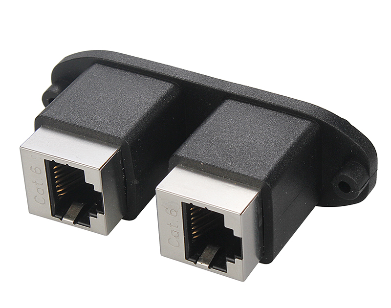 cat6网络直通头并排成型双胞胎定制源头厂家直销